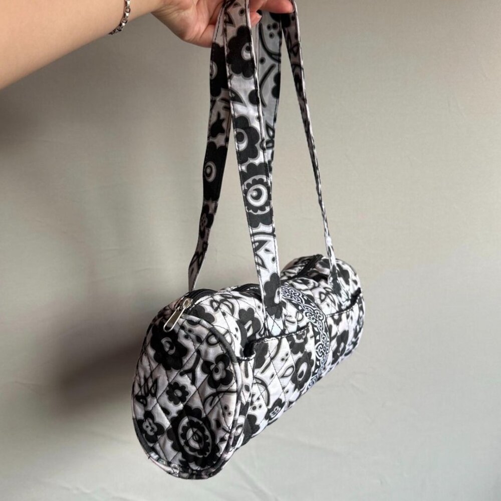 Boho Patchwork/Quilted Cylinder Bag - image 3